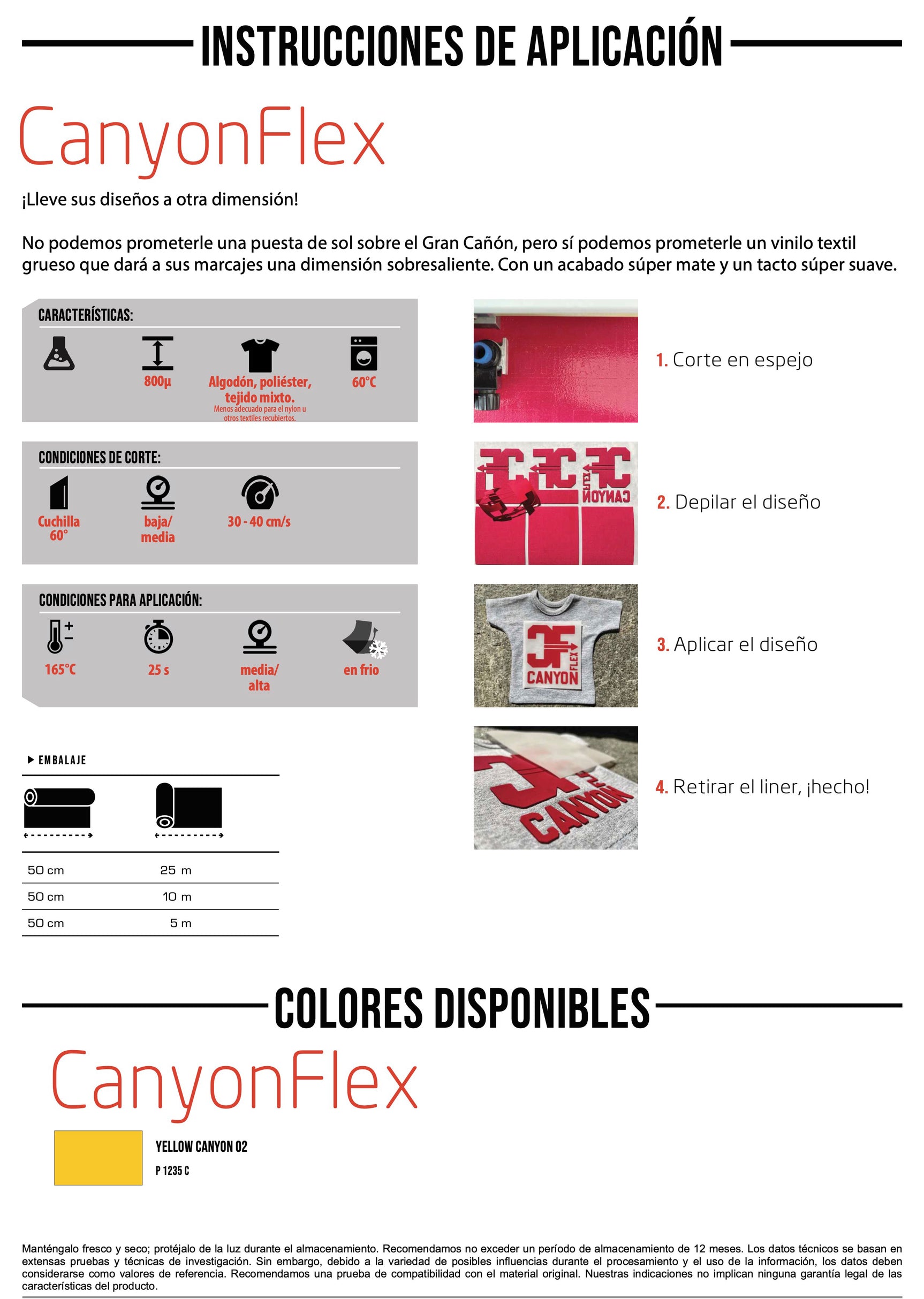 Vinilo De Corte Sef Canyonflex