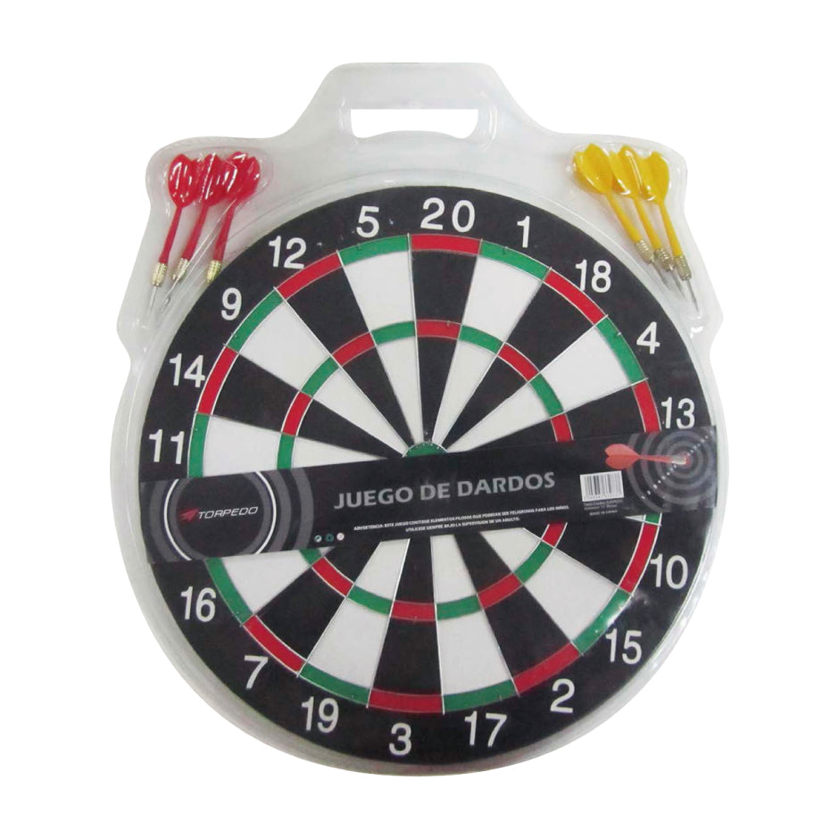 Tabla Dardos Torpedo Diametro 17"