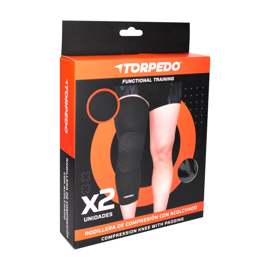 Rodilla De Compresion Torpedo Fitness W/Padding