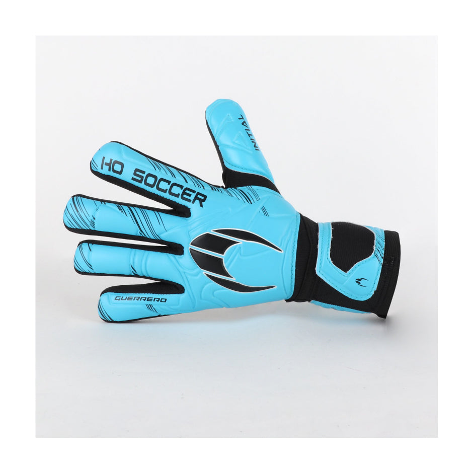 Guante Arquero Ho Soccer Guerrero Initial Negative Con Proteccion Removible