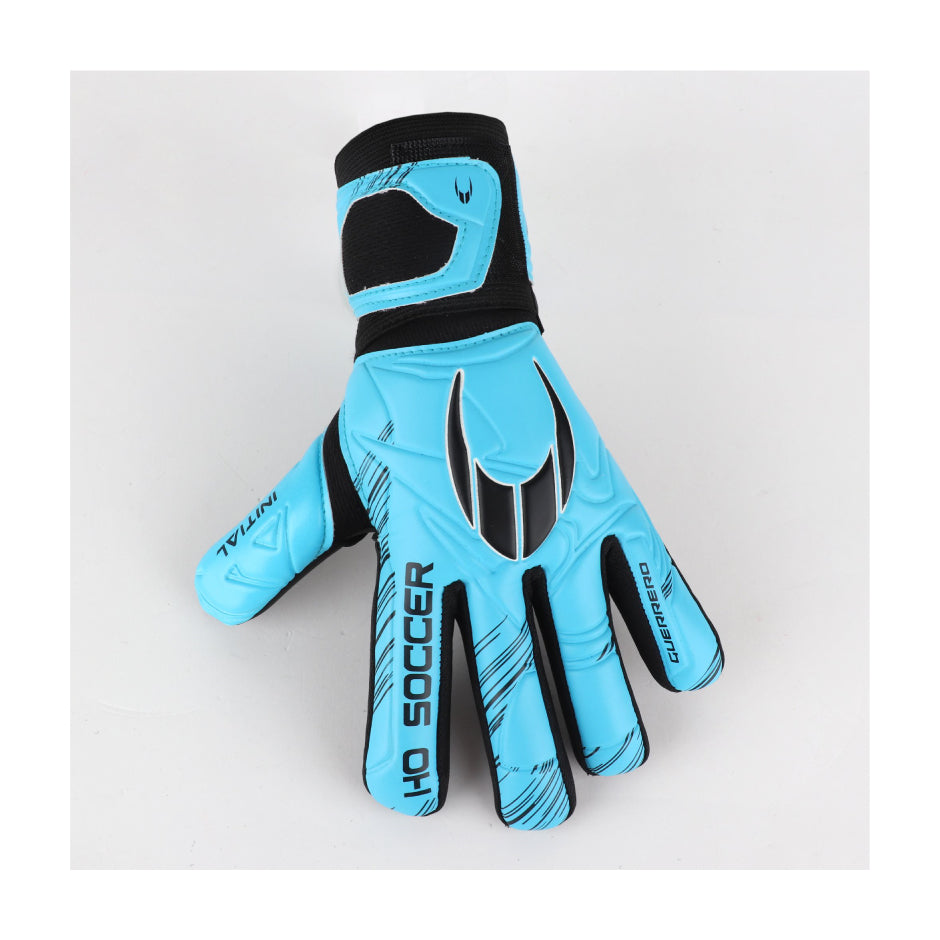 Guante Arquero Ho Soccer Guerrero Initial Negative Con Proteccion Removible
