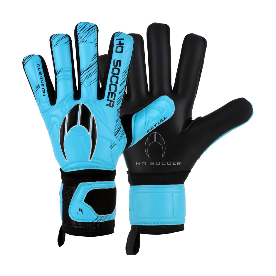 Guante Arquero Ho Soccer Guerrero Initial Negative Con Proteccion Removible