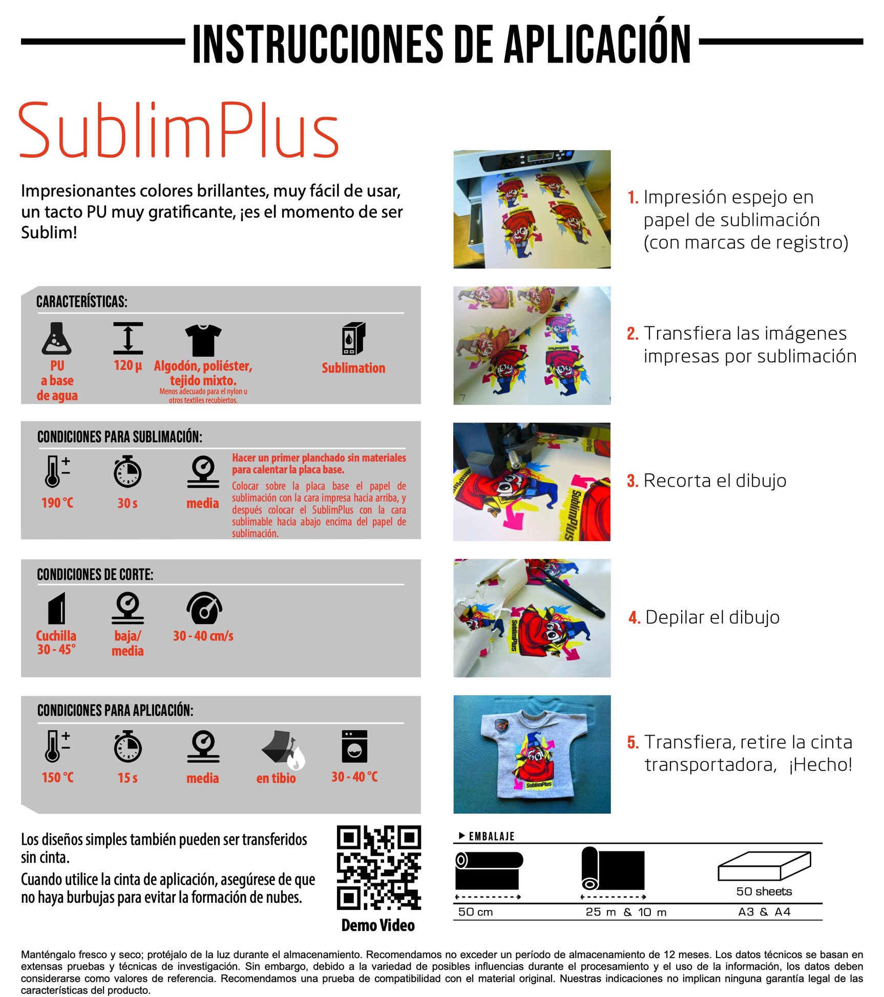 Vinilo Sublimacion Sef Sublimplus