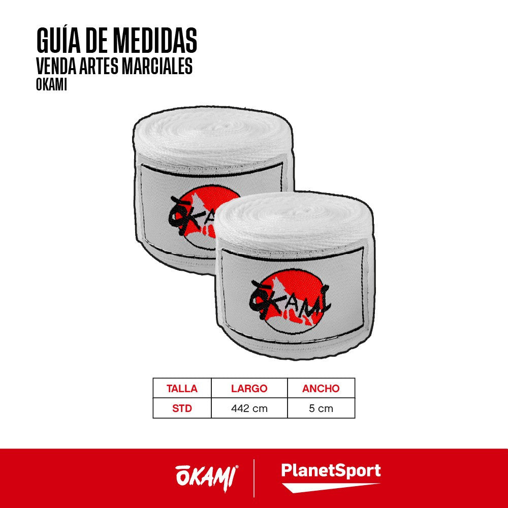 Venda Artes Marciales Okami
