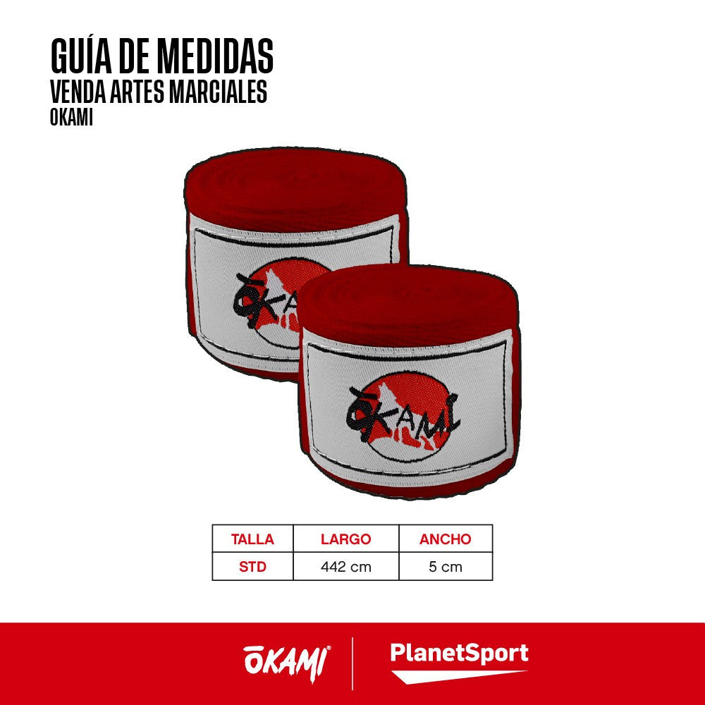 Venda Artes Marciales Okami
