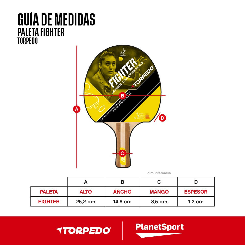 Paleta Torpedo Fighter
