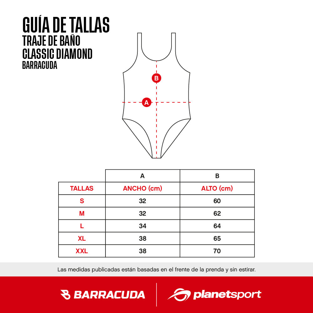 Trajebaño Muj Barracuda Classic Diamond