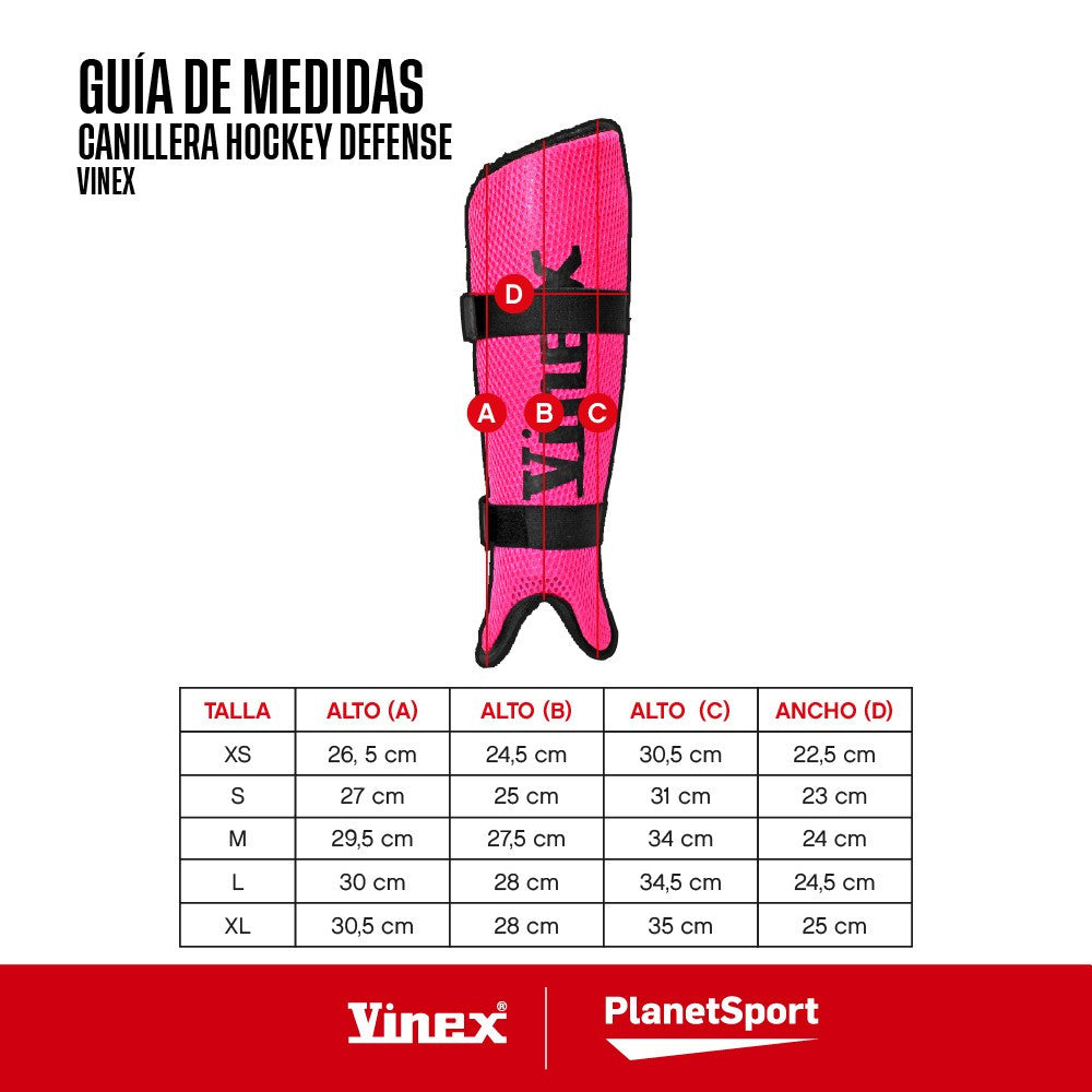 Canillera Hockey Vinex Defense