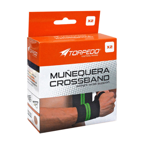 Muñequera Torpedo Crossband Par