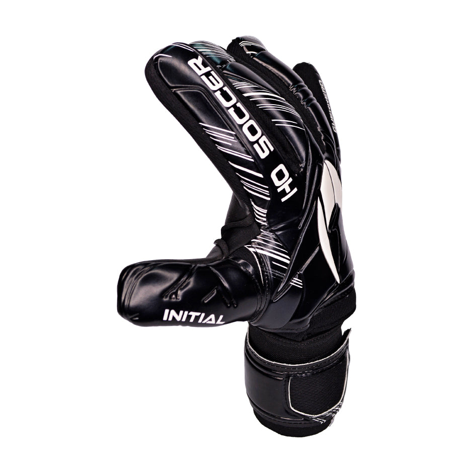 Guante Arquero Ho Soccer Guerrero Initial Negative Con Proteccion Removible