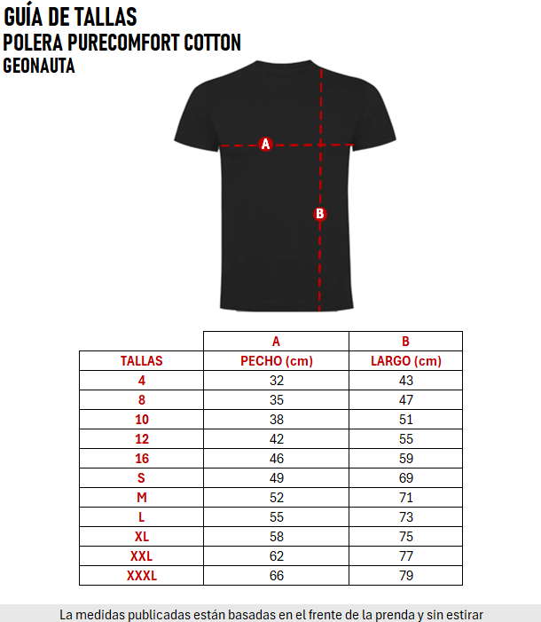 Polera Geo Purecomfort Cotton