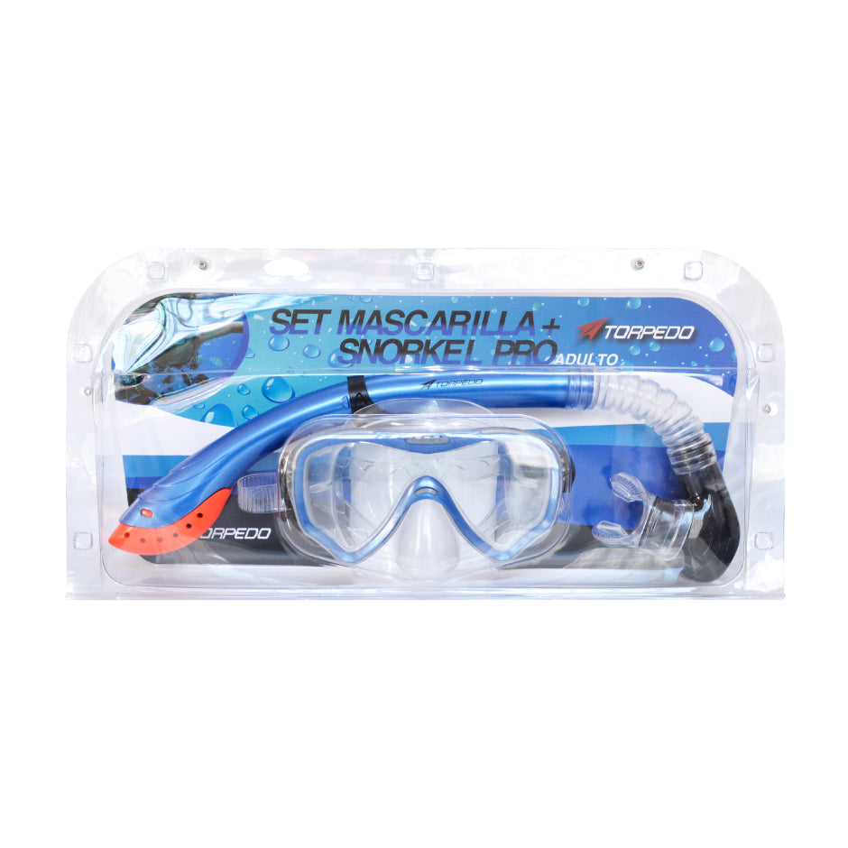 Set Snorkel Torpedo Pro Adulto