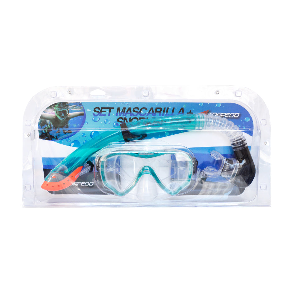 Set Snorkel Torpedo Pro Adulto