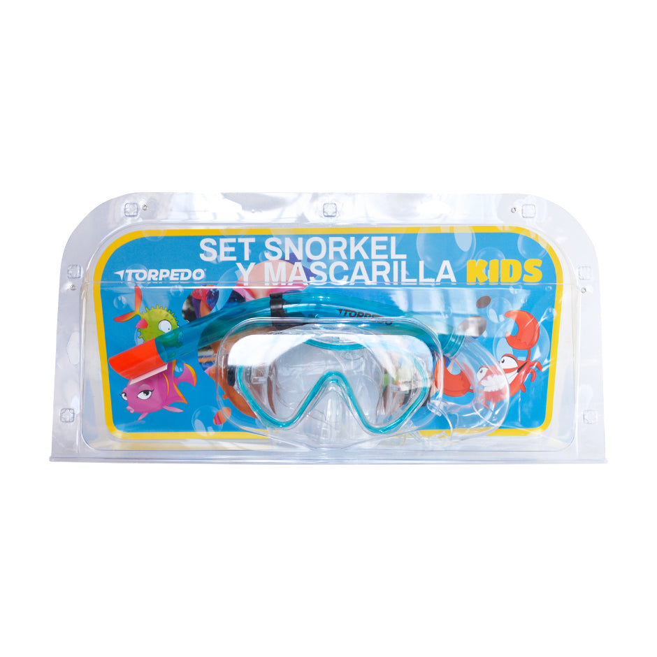 Set Snorkel Torpedo Pro Junior