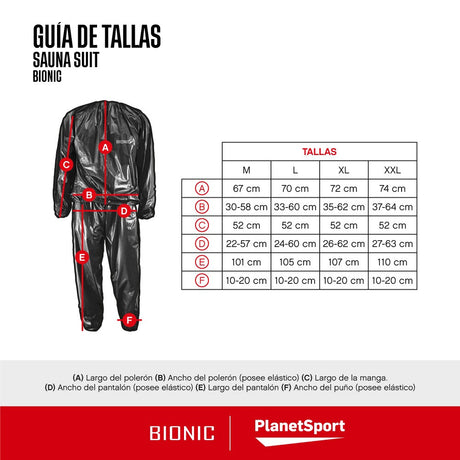 Set Sauna Suit Bionic Cuttingweight Ng