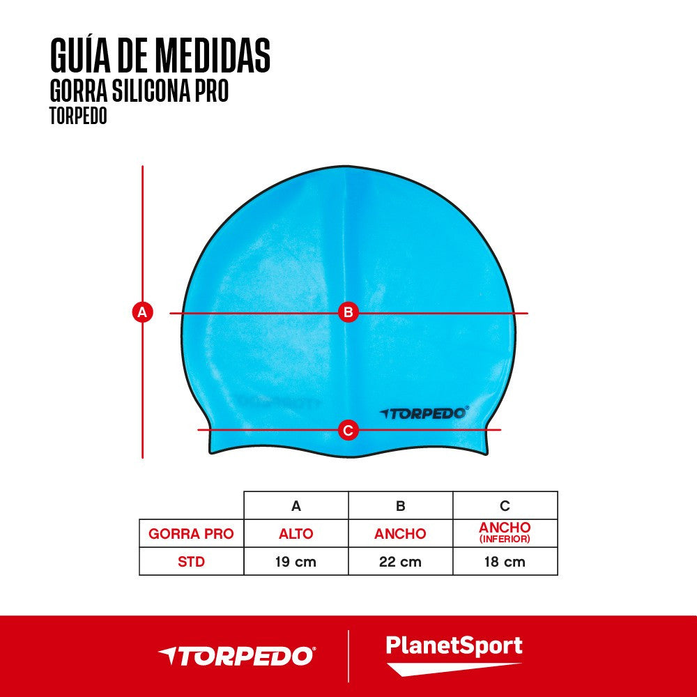 Gorra Torpedo Silicona Pro