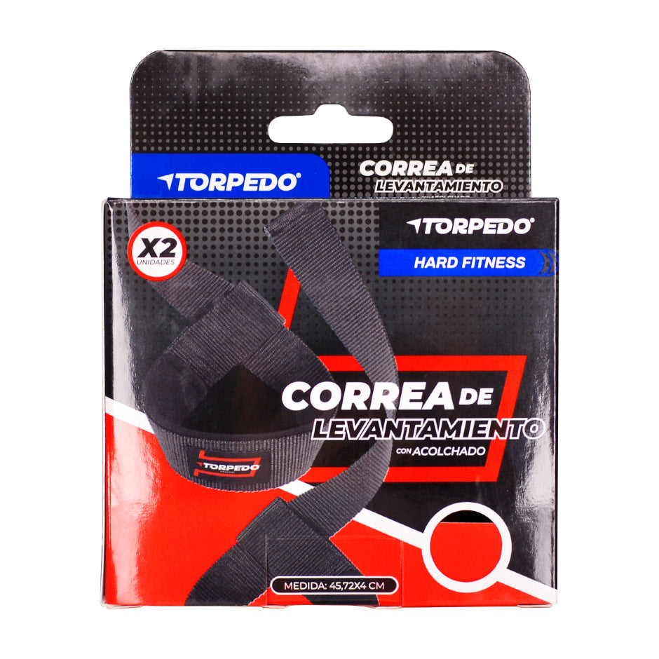 Par Correa Levantamiento De Pesas Torpedo Padded